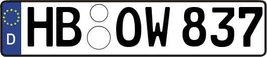 HB-OW837