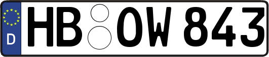 HB-OW843