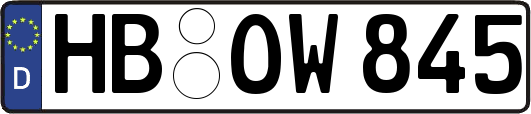 HB-OW845