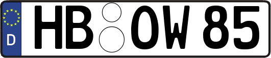 HB-OW85