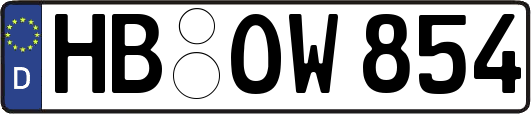HB-OW854