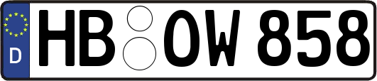 HB-OW858