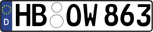 HB-OW863