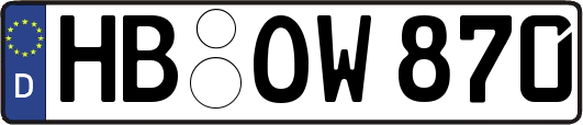HB-OW870