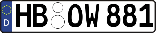 HB-OW881