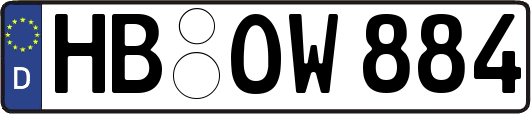HB-OW884
