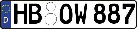 HB-OW887