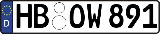 HB-OW891