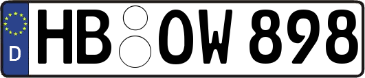 HB-OW898