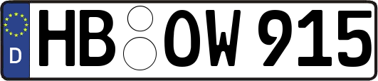 HB-OW915