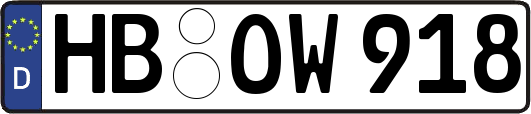 HB-OW918