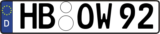 HB-OW92