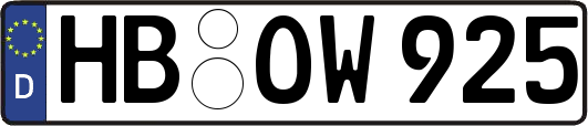HB-OW925