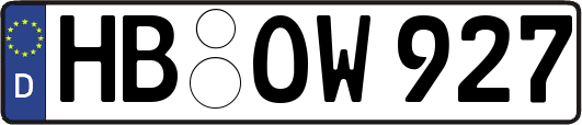 HB-OW927