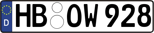 HB-OW928