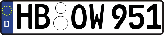 HB-OW951