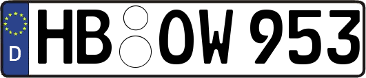 HB-OW953