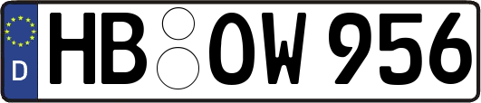 HB-OW956