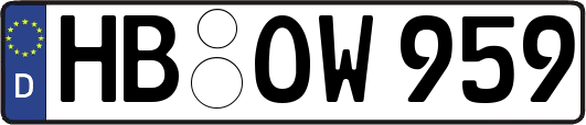 HB-OW959