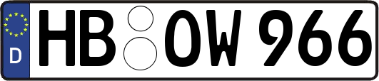 HB-OW966