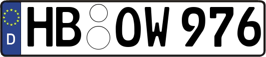 HB-OW976