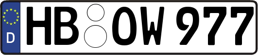 HB-OW977