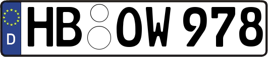 HB-OW978