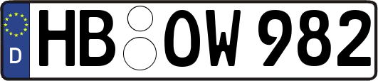 HB-OW982