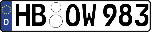 HB-OW983