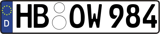 HB-OW984