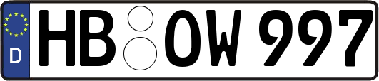 HB-OW997