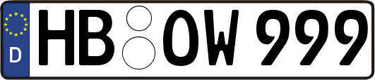 HB-OW999