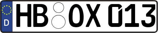 HB-OX013