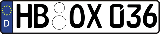 HB-OX036
