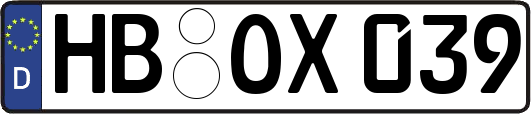 HB-OX039