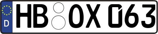 HB-OX063