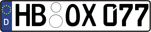 HB-OX077