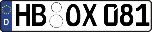 HB-OX081