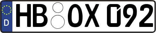 HB-OX092