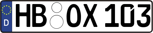 HB-OX103