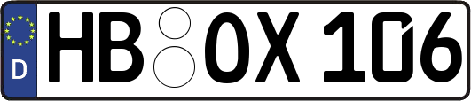 HB-OX106