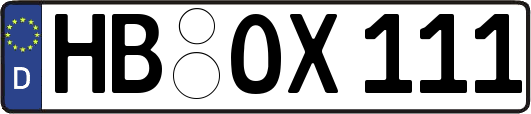 HB-OX111