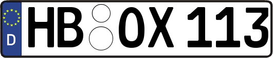 HB-OX113