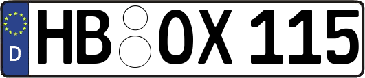 HB-OX115