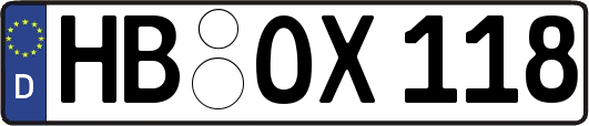 HB-OX118