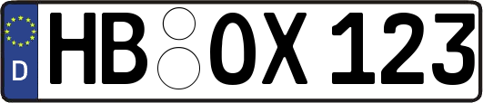 HB-OX123