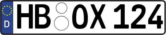 HB-OX124