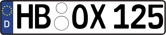 HB-OX125