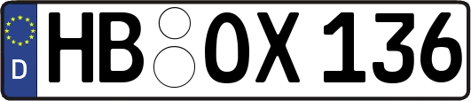 HB-OX136