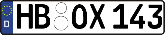 HB-OX143